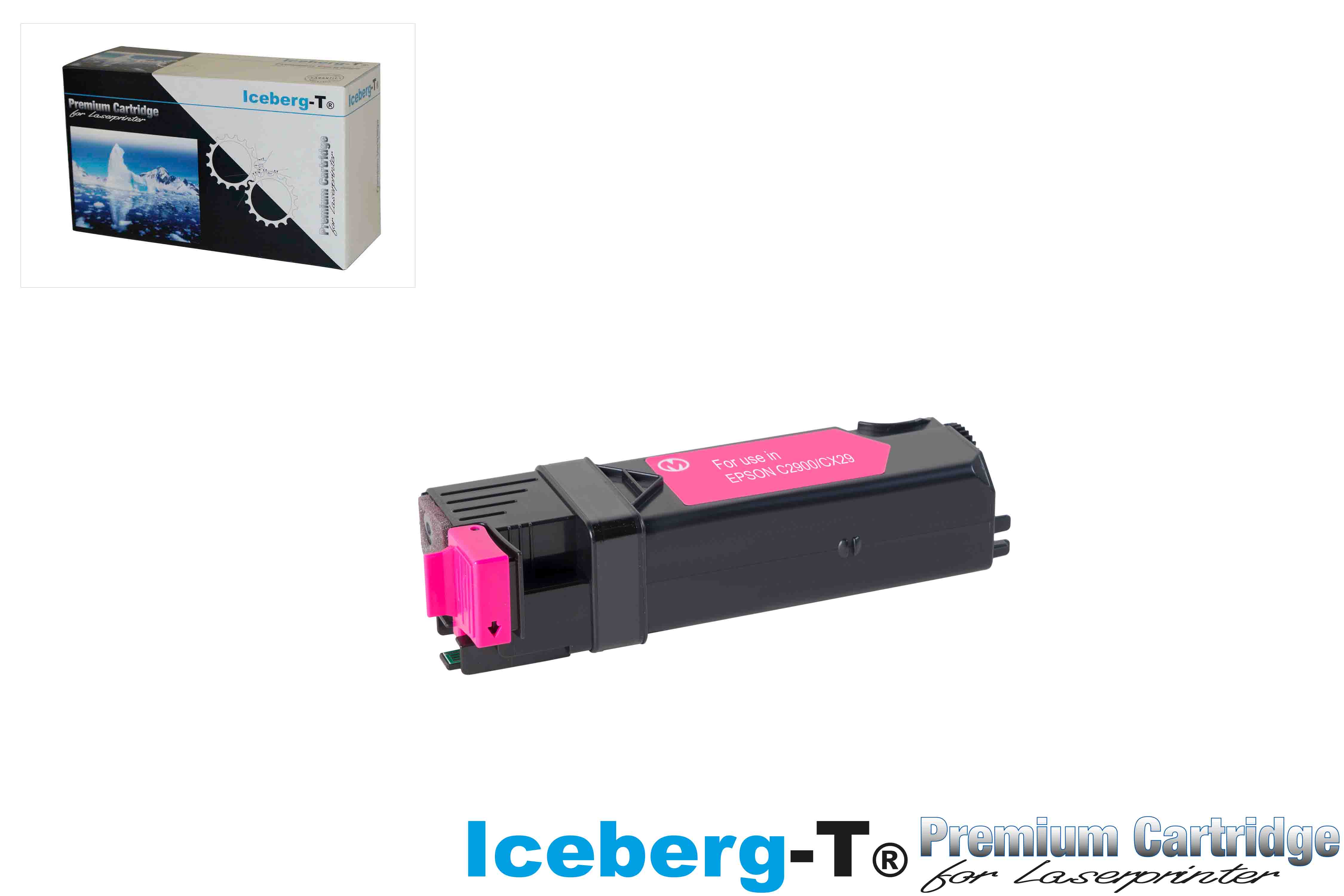 Iceberg-T Toner Epson C2900/CX29 2'500 Seiten, magenta