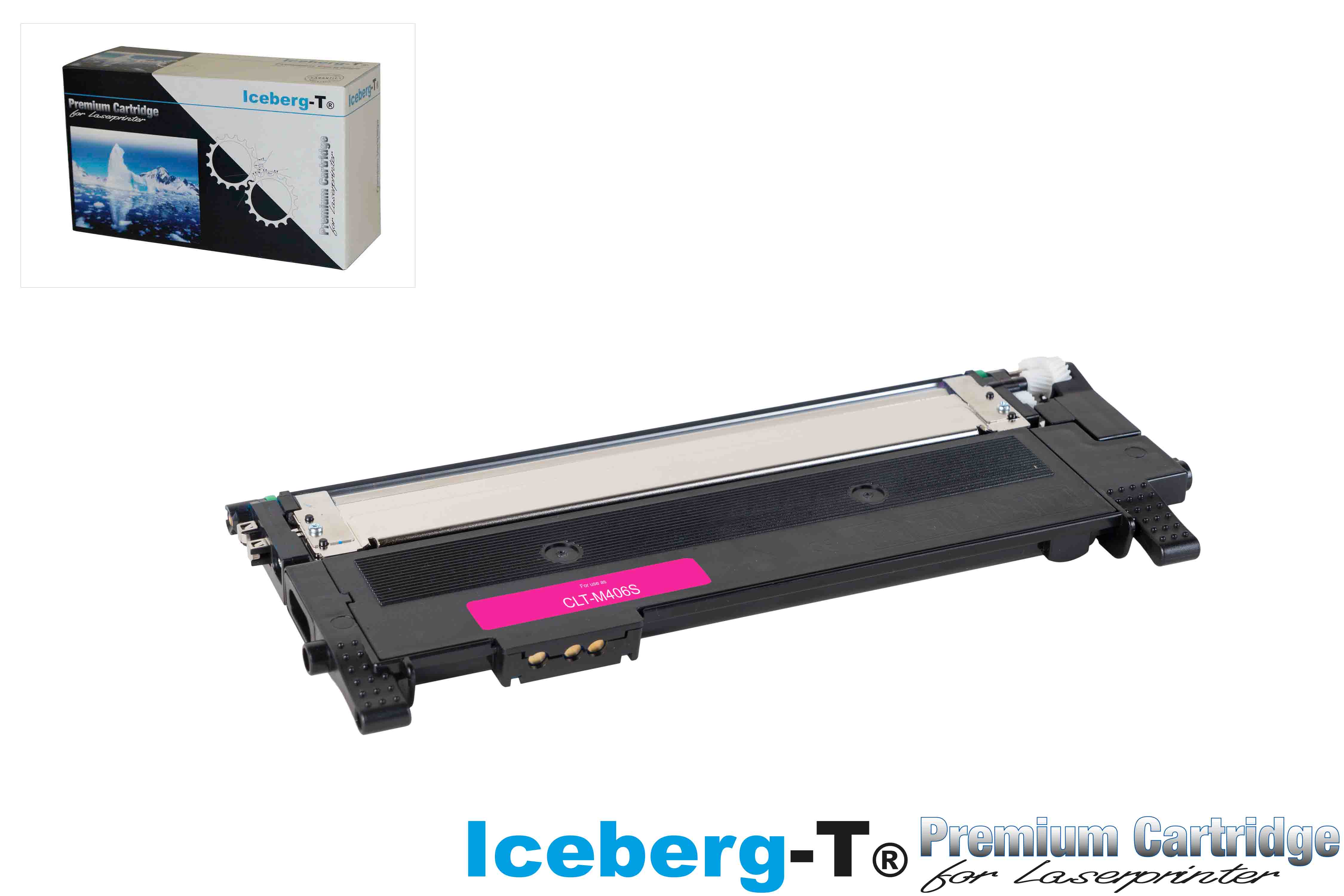 Iceberg-T Toner CLT-M406S 1'000 Seiten, magenta