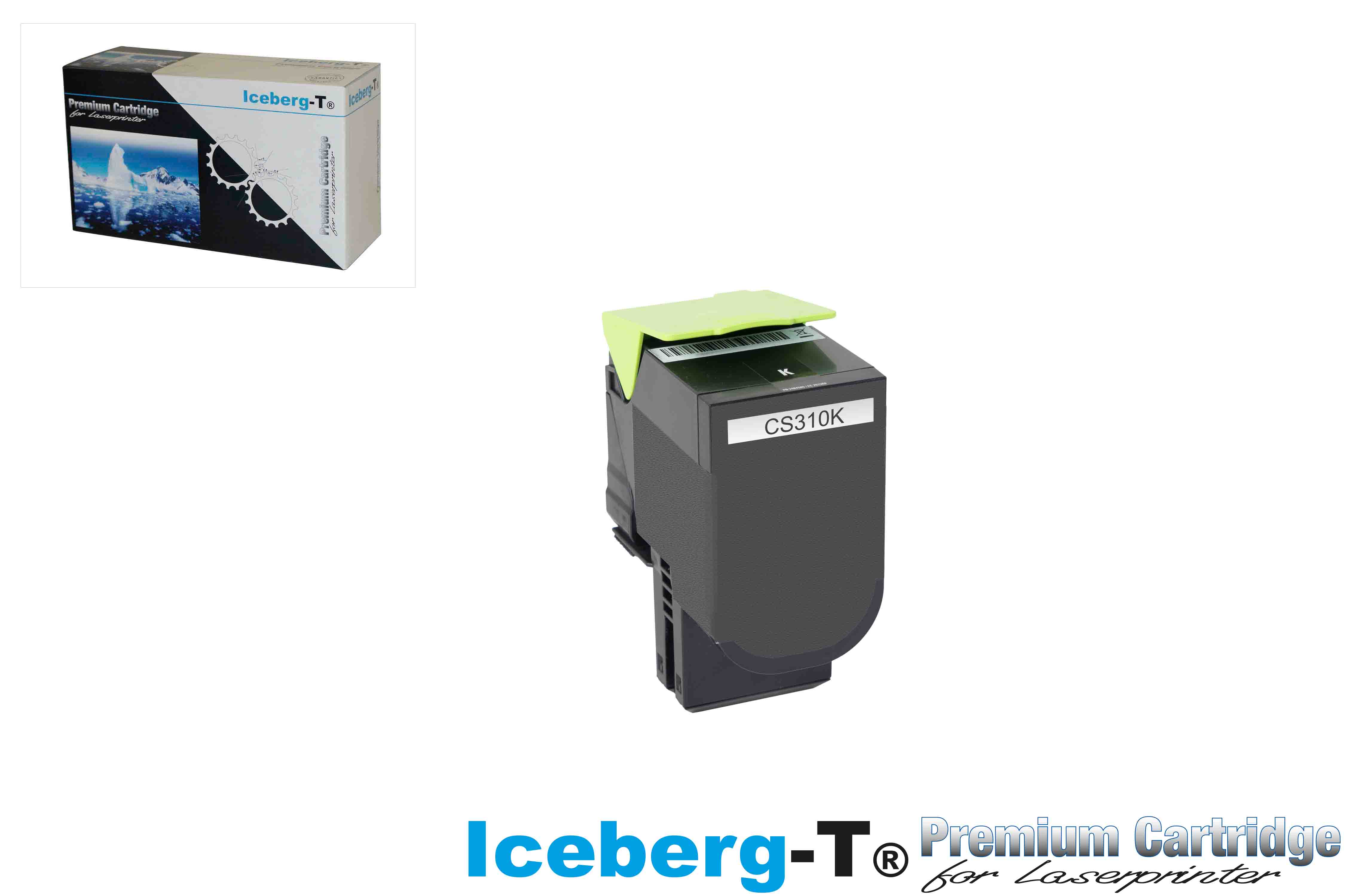 Iceberg-T Toner CS310 / CS410 4'000 Seiten, black