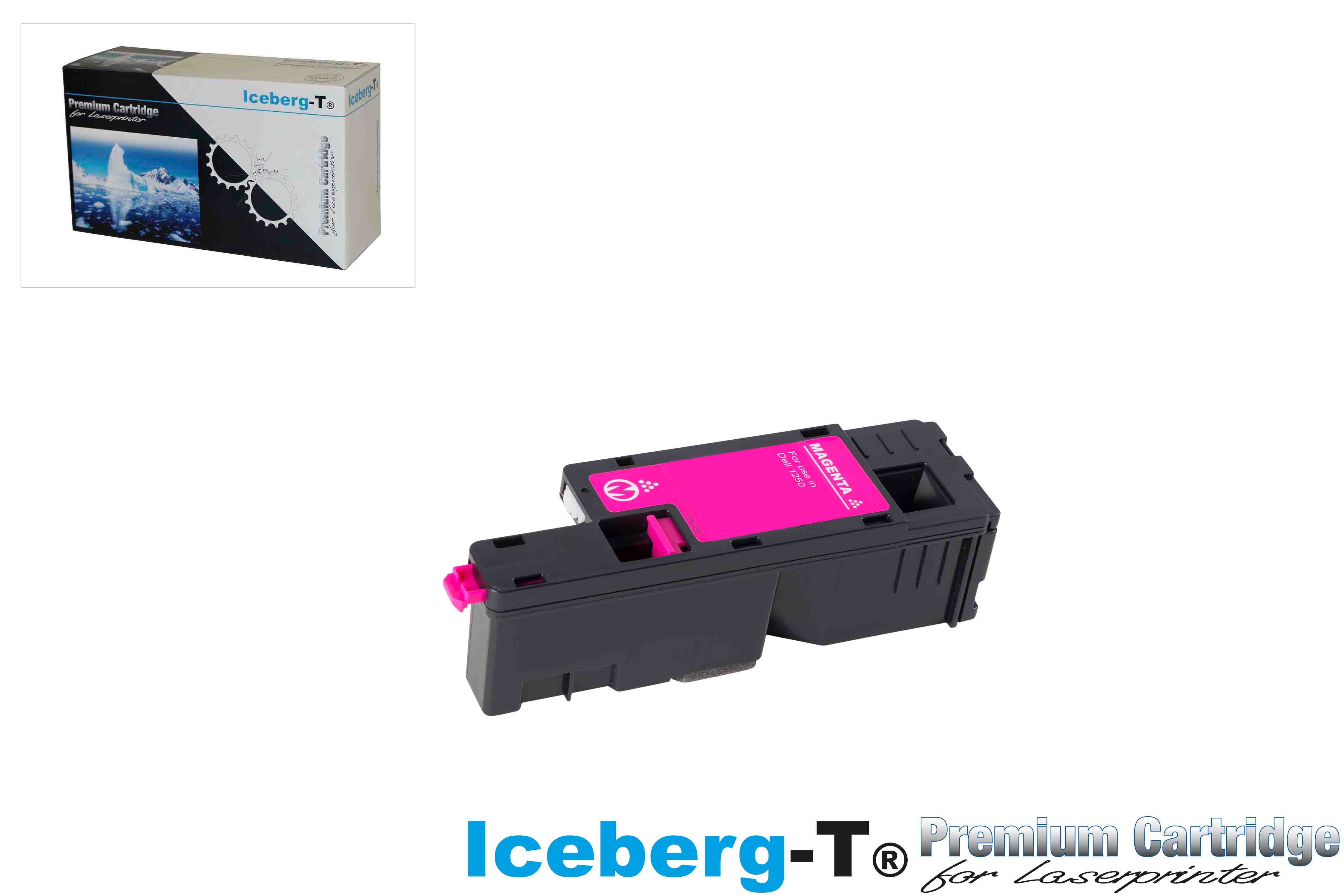 Iceberg-T Toner Dell 1250 1'400 Seiten, magenta