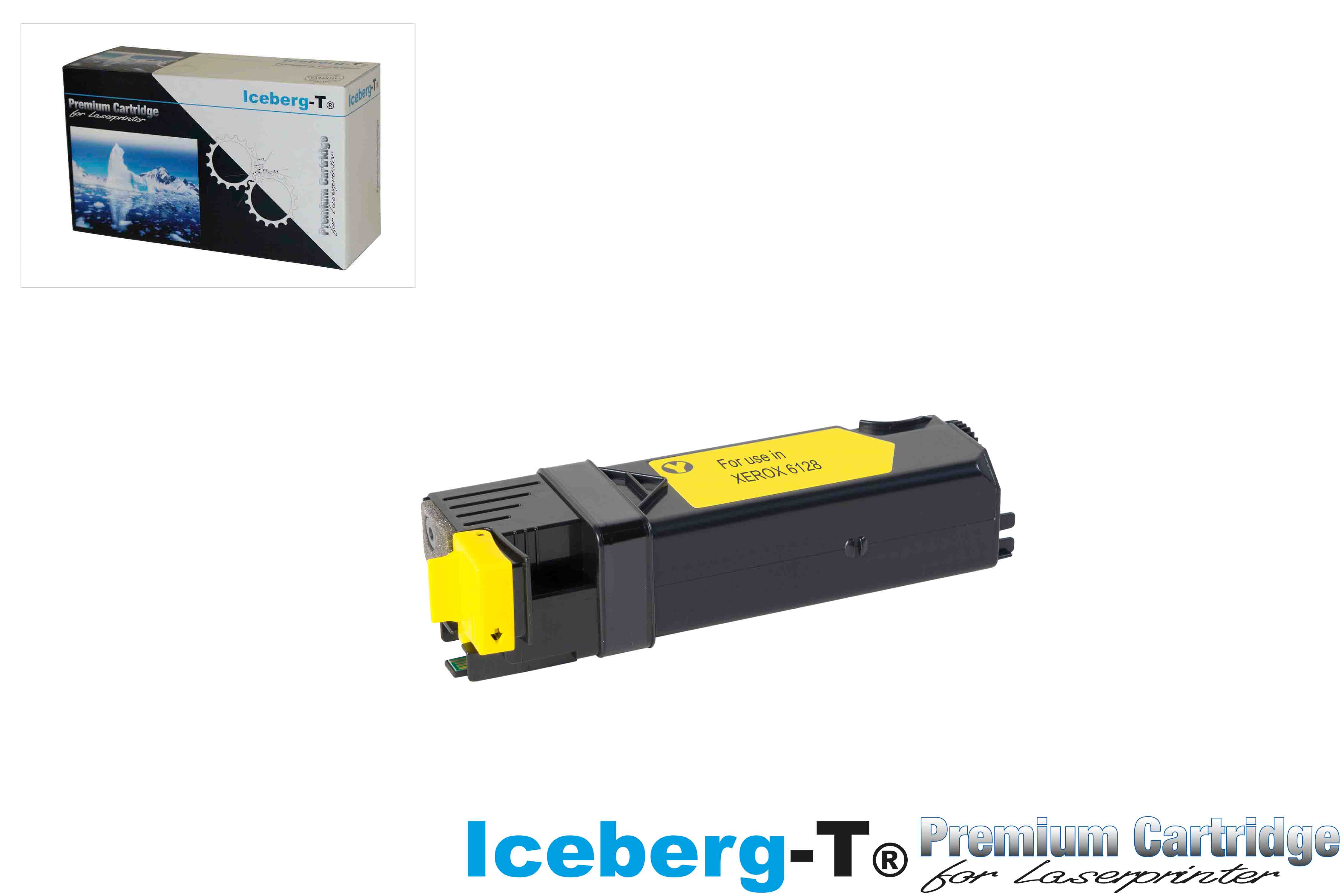 Iceberg-T Toner Xerox Phaser 6128 2'500 Seiten, yellow